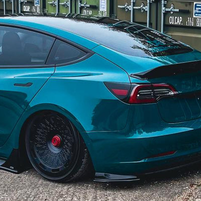 Tesla Model 3 - Rear Bumper Extension Spats