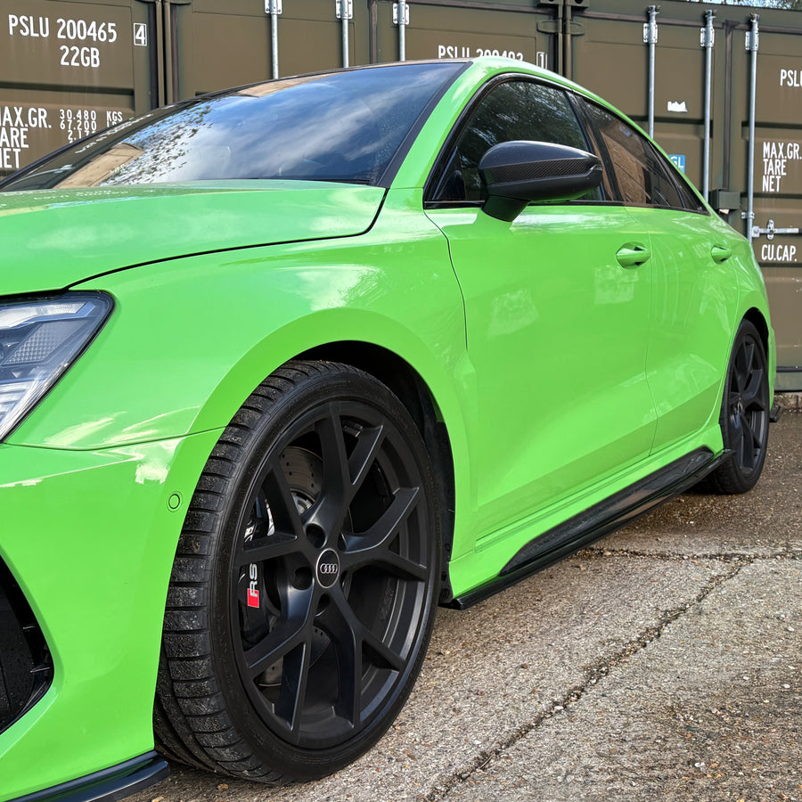 Audi RS3 8Y Pre-Facelift Saloon - Side Skirt Splitters