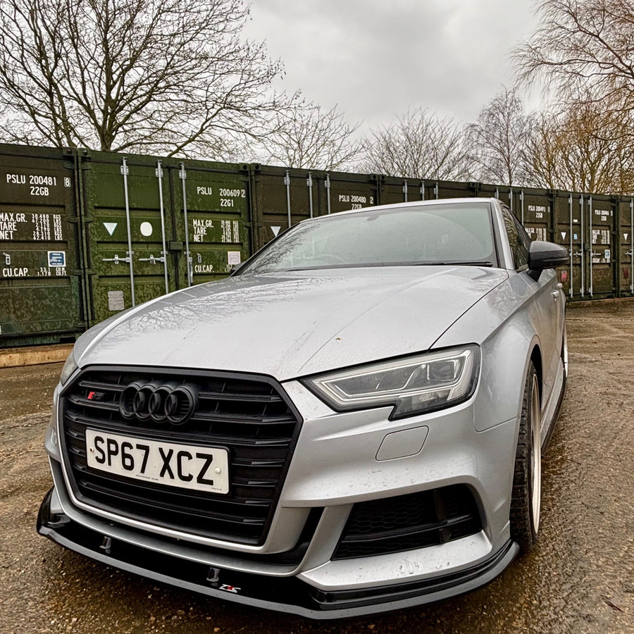 Audi A3 S-Line 8V Facelift Saloon - Front Splitter
