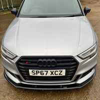Audi A3 S-Line 8V Facelift Saloon - Front Splitter