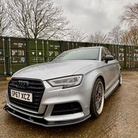 Audi A3 S-Line 8V Facelift Saloon - Side Skirt Splitters