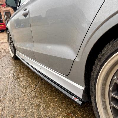 Audi A3 S-Line 8V Facelift Saloon - Side Skirt Splitters