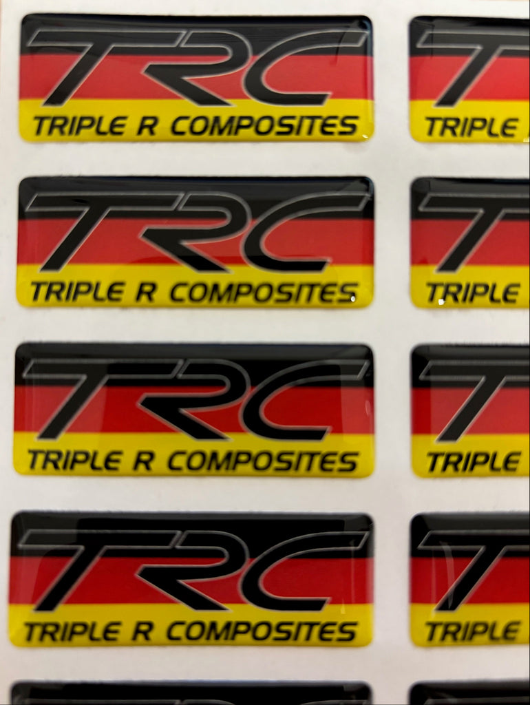 TRC Gel Badge - Deutschland Edition – Triple R Composites Ltd