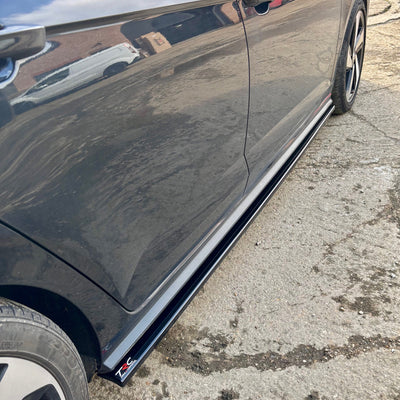 Volkswagen Polo MK6 GTI - Side Skirt Splitters