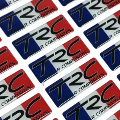 TRC Gel Badge - Tricolour Edition