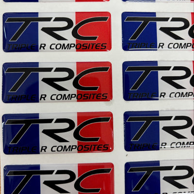 TRC Gel Badge - Tricolour Edition