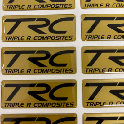 TRC Gel Badge - Gold Edition