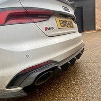 Audi RS5 B9 Coupe - Rear Diffuser Extensions