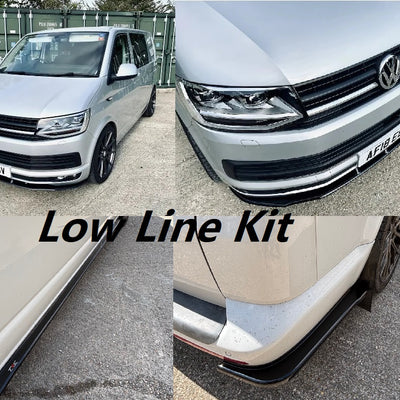 Volkswagen Transporter T6 Non-Sportline Long Wheelbase - Styling Factory Low Line Kit
