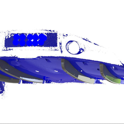 Lotus Emira - Rear Diffuser Fins