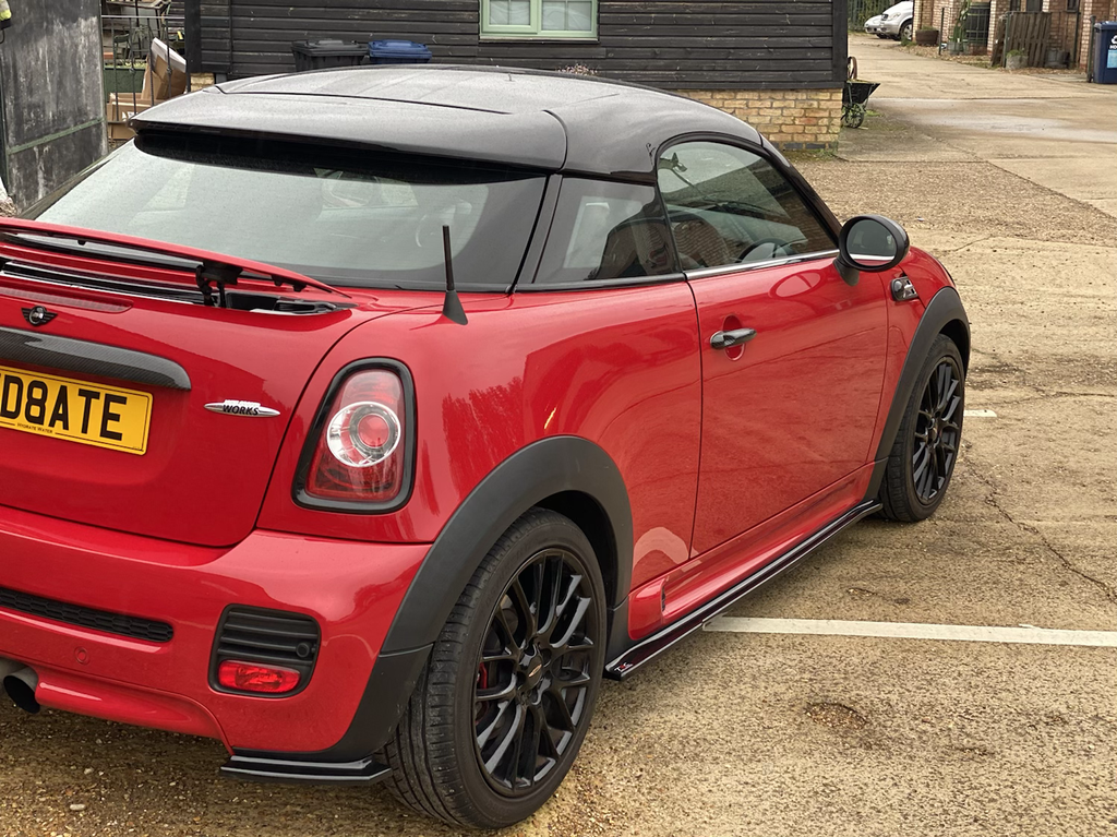 MINI Cooper S R58 JCW - Side Skirt Splitters – Triple R Composites Ltd