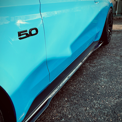 Ford Mustang 2.3L Ecoboost - Side Skirt Splitters