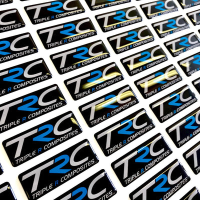 TRC Gel Badge - Nitrous Blue Edition