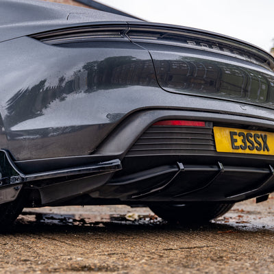 Porsche Taycan Pre Facelift - Rear Spats and Aero Blades