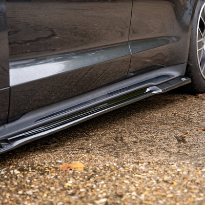 Porsche Taycan Pre Facelift - Side Skirt Splitters and Vortex Generators