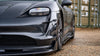 Porsche Taycan Pre Facelift - Front Splitter and Aero Fins