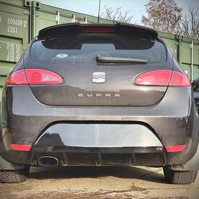 Seat Leon MK2 Cupra Facelift - Finned Diffuser