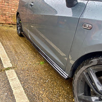 Seat Ibiza MK5 FR Facelift 6J - Side Skirt Splitters