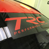 TRC Performance Styling Sun Strip Sized Vinyl