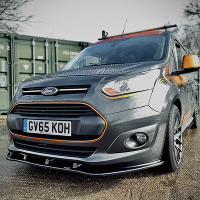 Ford Transit Connect MK2 Pre Facelift Long Wheelbase - Front Splitter