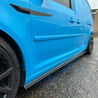 Volkswagen Caddy MK3 2K Maxi - Side Skirt Splitters