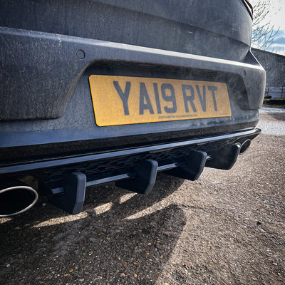 Volkswagen Golf MK7.5 R - Diffuser Fins