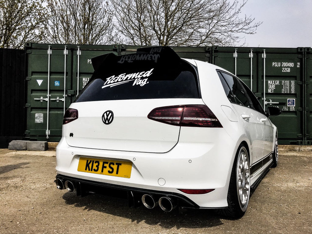 Volkswagen Golf MK7 R - Ally-Aero Division Spoiler Lip – Triple R ...