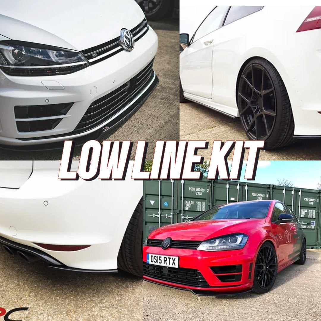 Mk7 R Forge Volkswagen Golf MK7 R - V2 Low Line Kit – Triple R Composites Ltd