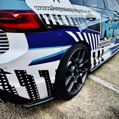 Volkswagen Golf MK8 R - Rear Spats