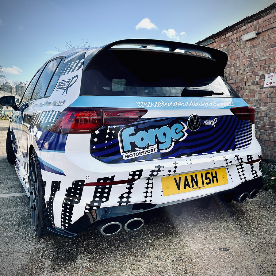 Volkswagen Golf MK8 R - Rear Spats
