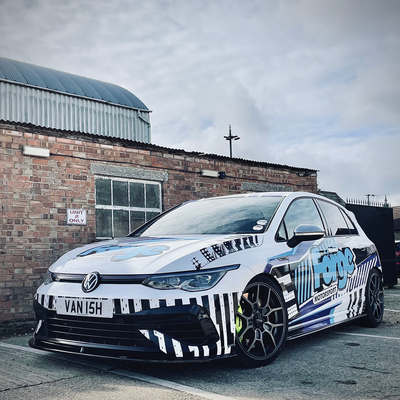 Volkswagen Golf MK8 R - Front Splitter