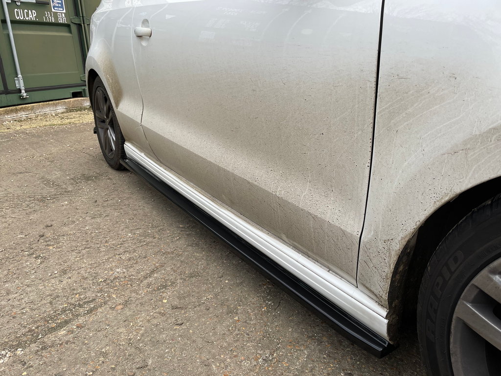 Volkswagen Polo MK5 R-Line - Side Skirt Splitters – Triple R Composites Ltd