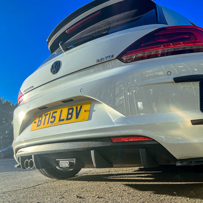 Volkswagen Scirocco MK3 R-Line Facelift - 4 Diffuser Fins & Rain Light