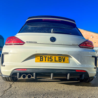 Volkswagen Scirocco MK3 R-Line Facelift - 5 Diffuser Fins