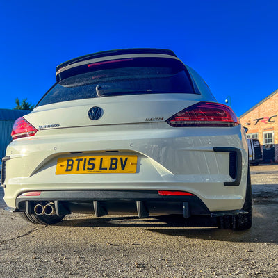 Volkswagen Scirocco MK3 R-Line Facelift - 5 Diffuser Fins