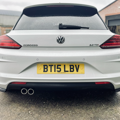 Volkswagen Scirocco MK3 R Facelift - Rear Spats