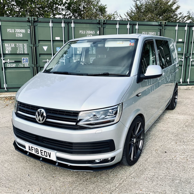 Volkswagen Transporter T6 Non-Sportline Long Wheelbase - Styling Factory Front Splitter