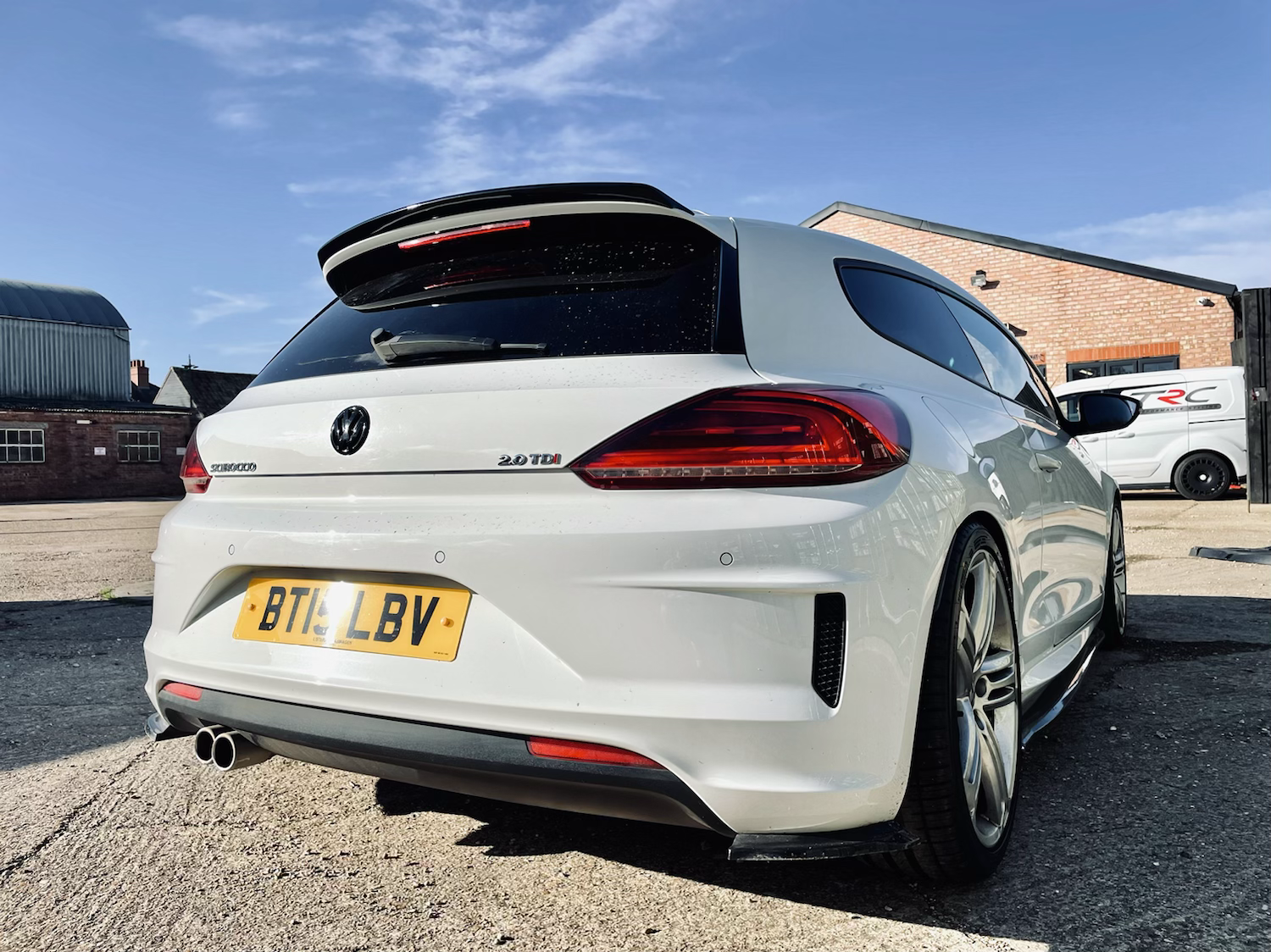 Volkswagen Scirocco MK3 R Line Facelift Spoiler Lip Triple R volkswagen-scirocco-mk3-r-line-facelift-spoiler-lip-triple-r
