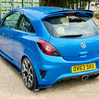 Vauxhall Corsa D LE - Side Skirt Splitters