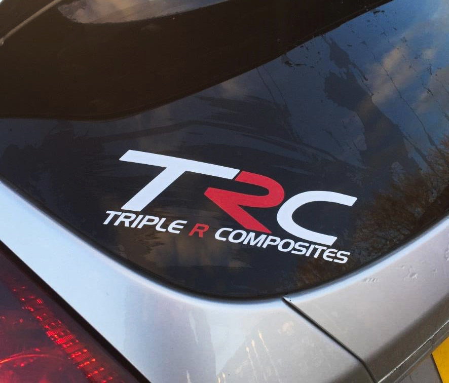 Tripple R Sticker TRC Window Sticker – Triple R Composites Ltd