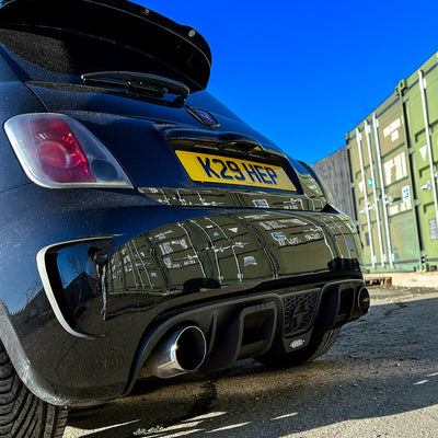 Fiat Abarth 500 Series 3 - Rear Diffusers and Rain Light