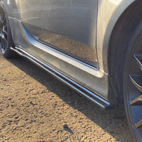 Fiat Abarth 500 Series 3 - Side Skirt Splitters