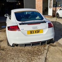 Audi TTS MK2 Facelift - Rear Diffuser Fins