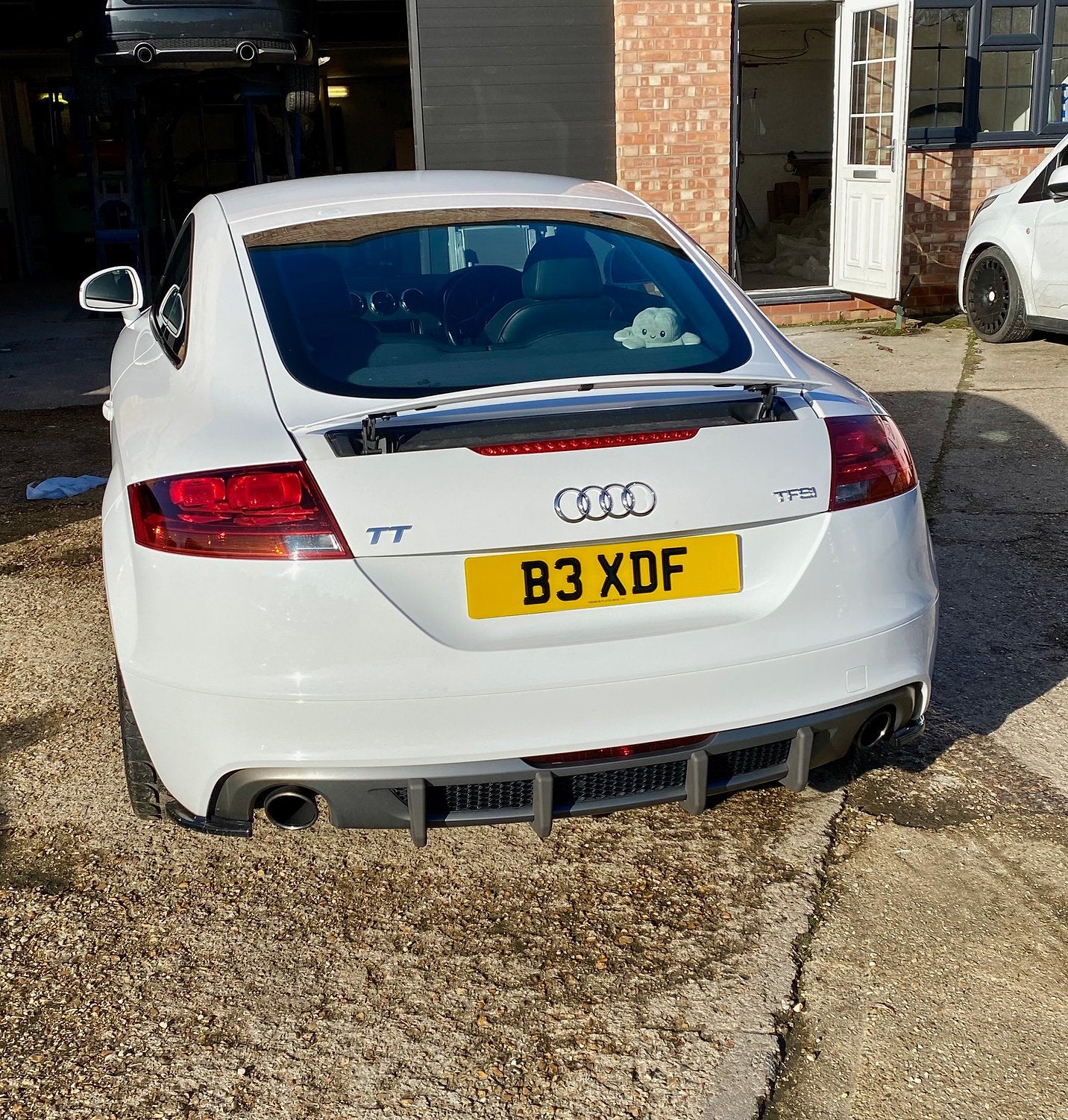 Audi TTS MK2 Facelift - Rear Diffuser Fins – Triple R Composites Ltd