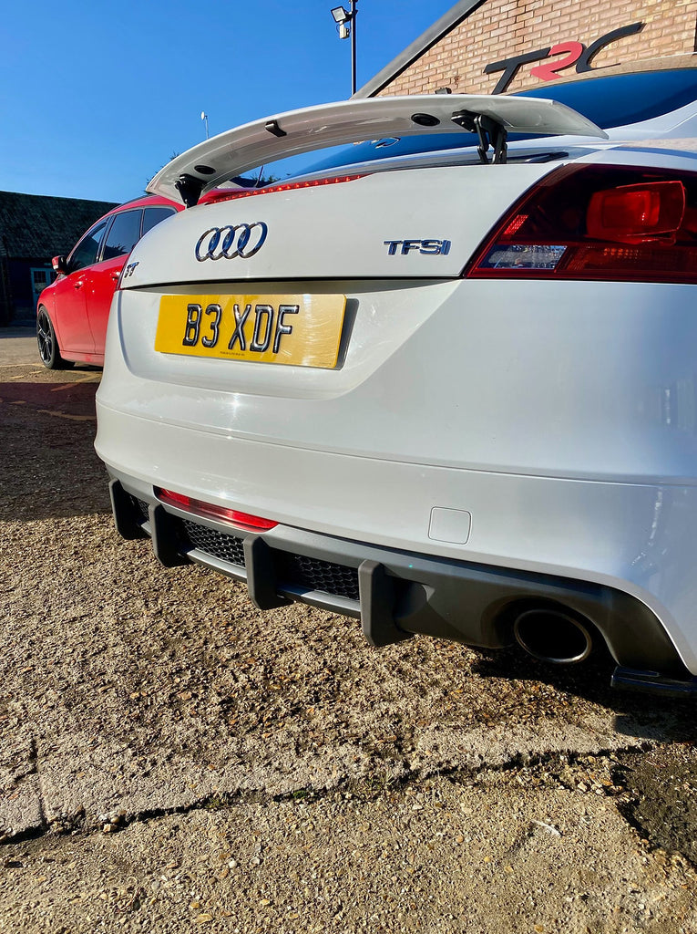 Audi TTS MK2 Facelift - Rear Diffuser Fins – Triple R Composites Ltd