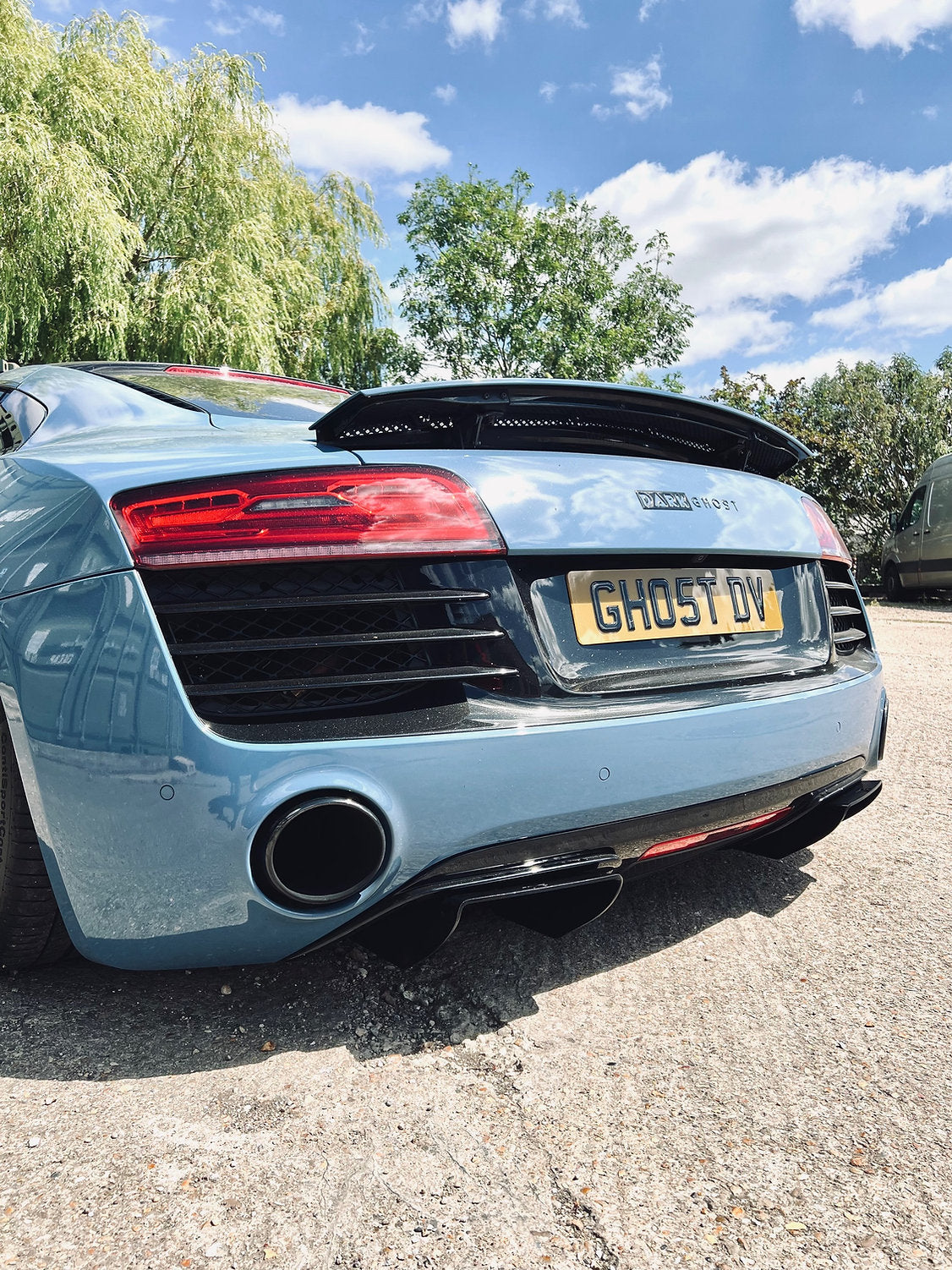 Audi R8 Gen 1 Facelift - Diffuser Extensions – Triple R Composites Ltd