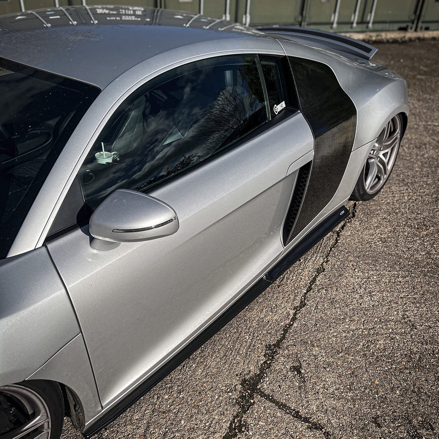 Audi R8 Gen 1 Facelift - Side Skirt Splitters