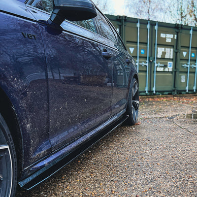 Audi A4 S-Line B9 Avant - Side Skirt Splitters