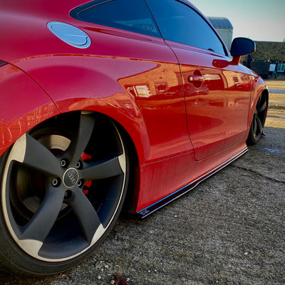 Audi TT MK2 S-Line Facelift - Side Skirt Splitters
