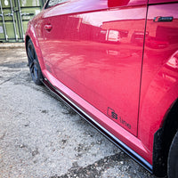 Audi TTS MK3 Pre Facelift - Side Skirts Splitters